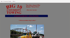 Desktop Screenshot of big10towing.com